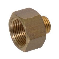 Redukcinis adapteris, žalvaris, vidinis/vidinis sriegis 1/2 14NPTF-M14x1.5 I00091