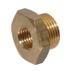 Redukcinis adapteris, žalvarinis, vidinis/vidinis, M14x1,5-M20x1,5, I00085