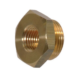 Redukcinis adapteris, žalvarinis, vidinis/vidinis, M14x1,5-M22x1,5, I00086