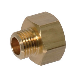 Redukcinis adapteris, žalvaris, vidinis/vidinis sriegis 1/4 18NPTF-M14x1.5 I00094