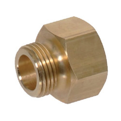 Redukcinis adapteris, žalvarinis, vidinis/vidinis, M14x1.5-3/8 18NPTF I00088