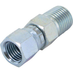 Redukcinis adapteris su šešiakampiu, 7/16 JIC x 1/4 BSPT FMUBTV0704