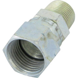 Redukcinis adapteris su šešiakampiu, 3/4 JIC x 3/8 BSPT FMUBTV1206