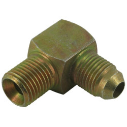 Kompaktiška alkūnė M/M 1/4" BSP x 1/2" JIC 90° MM9004J08K