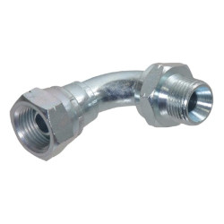 Alkūnė su nuleista galvute, išorinė/vidinė M18x1,5 MF90M18B