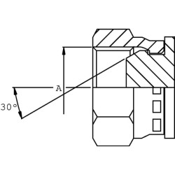 Galinis dangtelis 1/2 BSP PF08B