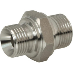 Tiesus adapteris M 5/8"x1/2" BSP SS VNB1008SS