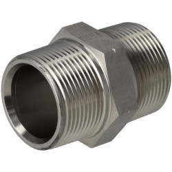 Tiesus adapteris M/M 1-1/4" NPT SS DNN20SS