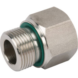 Redukcinė įvorė, išorinė/vidinė 3/4" BSP x 1/2" BSP, WD SS, REDR3412WDSS