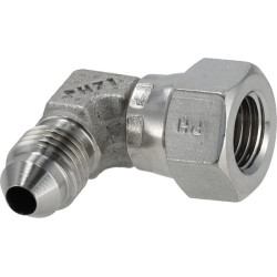 Pasukama alkūnė 7/16" JIC SS KOU07SS