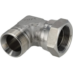 Alkūnės adapteris, išorinis/išorinis, 1 1/4 colio BSP, nerūdijančio plieno, MF9020KSS