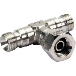 Trišakis adapteris 1/2" BSP SS T08MMFSS