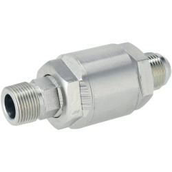 Pasukamas jungtis M 3/4 NPT x M 1-1/16 JIC SZF12MJ12M