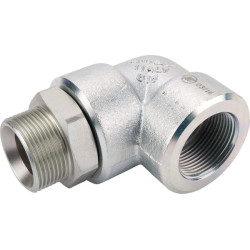 Sukamoji jungtis 90° 1 1/4" 230620