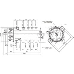 Sukamasis antgalis 100/10 2x1"-2x 3/4"-6x1/2 RC1001061223421