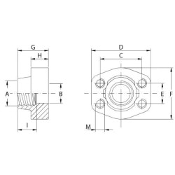 Skaičius-fluid. SAE6000 3/4 GFS612GU12