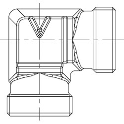Alkūninė jungtis 6L WS6L