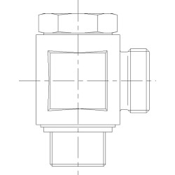Banžo jungtis 12L R1/2 RSWS12LR12