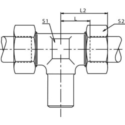 Reguliuojamas išorinis sriegis 8L ETS8L