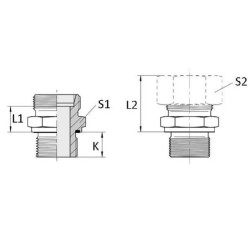 Jungtis 18L M22 GEV18LM22WD
