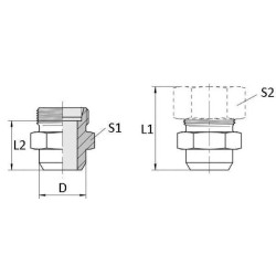 Suvirinimo jungtis 22L ASV22L
