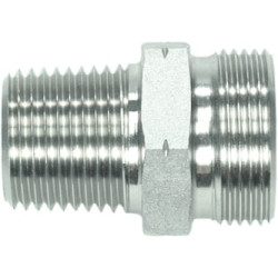 Vyriškas sriegis 10L x 3/8" BSPT nerūdijančio plieno GES10LRK38SS