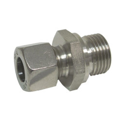 Sraigtinė jungtis 12L R 3/8 WD nerūdijančio plieno GEV12LR38WDRVS