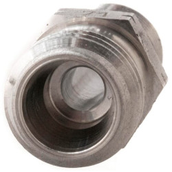 6L x 1/8" NPT nerūdijančio plieno išorinė sriegio jungtis GES6L18NPTSS