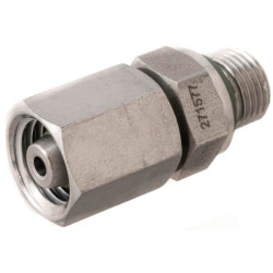 Pasukama jungtis, išorinė/vidinė, 6L x 1/8" BSP, sriegis, nerūdijančio plieno, EGESD6LR18WDSS