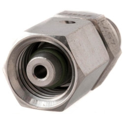 Pasukama jungtis, išorinė/vidinė, 6L x 1/8" BSP, sriegis, nerūdijančio plieno, EGESD6LR18WDSS