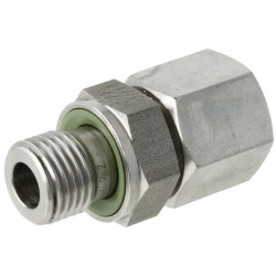 Pasukama jungtis, išorinė/vidinė, 10L x 1/4" BSP, sriegis, nerūdijančio plieno, EGESD10LR14WDSS