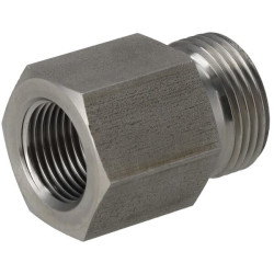 Mova su sriegiu, vidinis sriegis 15L x 3/8" BSP, nerūdijančio plieno, GAS15LR38SS