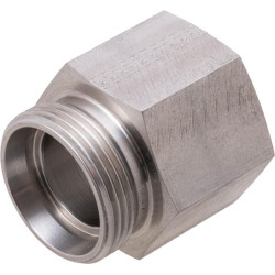 Mova su sriegiu, vidinis sriegis 28L x 1" BSP, nerūdijančio plieno, GAS28LR1SS