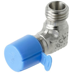 Alkūnė su išoriniu sriegiu 12L x 3/8" BSPT SS WES12LRK38SS