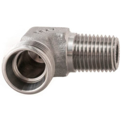 Alkūnė su išoriniu sriegiu 12L x 1/4" NPT SS WES12L14NPTSS