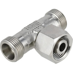 T formos jungtis, reguliuojama, 12S, nerūdijančio plieno, ETS12SSS