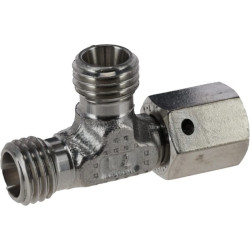 T formos jungtis, reguliuojama, 10 l, nerūdijančio plieno, ELSD10LSS