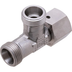 T formos jungtis, reguliuojama, 12S, nerūdijančio plieno, ELSD12SSS