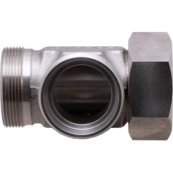 T formos jungtis, reguliuojama, 42L, nerūdijančio plieno, ELSD42LSS