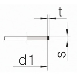 Vossform sandarinimo žiedas 6L/ 6S DVF6LS