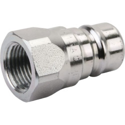 Greito atjungimo jungtis, išorinis sriegis 3/8" - 10 - 3/8" NPT ANV38NPTM