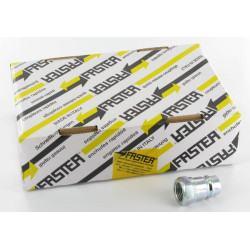 Greito atjungimo jungtis, išorinis 1/2" - 12,5 - 1/2" BSP, pakuotėje 40 vnt. NV12GASMP040