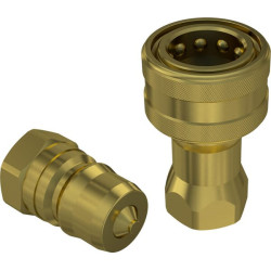 Greito atjungimo jungtis, išorinis sriegis 3/8" - 3/8" BSP HNV38GASM5V