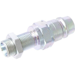 Greito atjungimo jungtis, išorinis sriegis 1/2 colio - M18x1.5 CNV0851815M