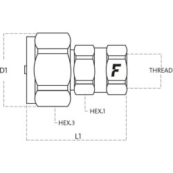 Jungiamoji įvorė CVC0802215M
