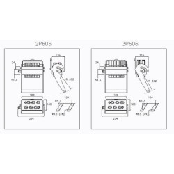 „Multifaster“ DN10-6 x 1/2" BSP judančios dalies kamštis 2P606612GMC