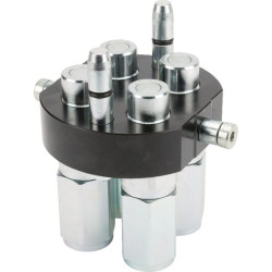 „Multifaster“ DN12-4 x 1/2" BSPP judančios dalies kamštis 3P508412GMC