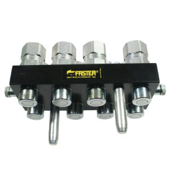 „Multifaster“ DN12-8 x 1/2" BSPP judančios dalies kištukas 2P808812GMC