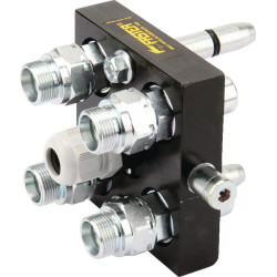 „Multifaster“ DN10-4 x 15L - M22x1,5+ 1 x elektrinis judančios dalies kištukas 2P5061422MC