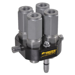 „Multifaster G“ DN10-4 x 1/2" BSPP judančios sekcijos kamštis 3P508G412GMC